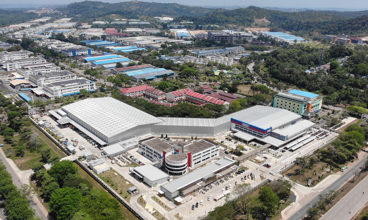 Industrial park area in Batam